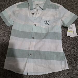 Calvin Klein Kids Button Up Shirt